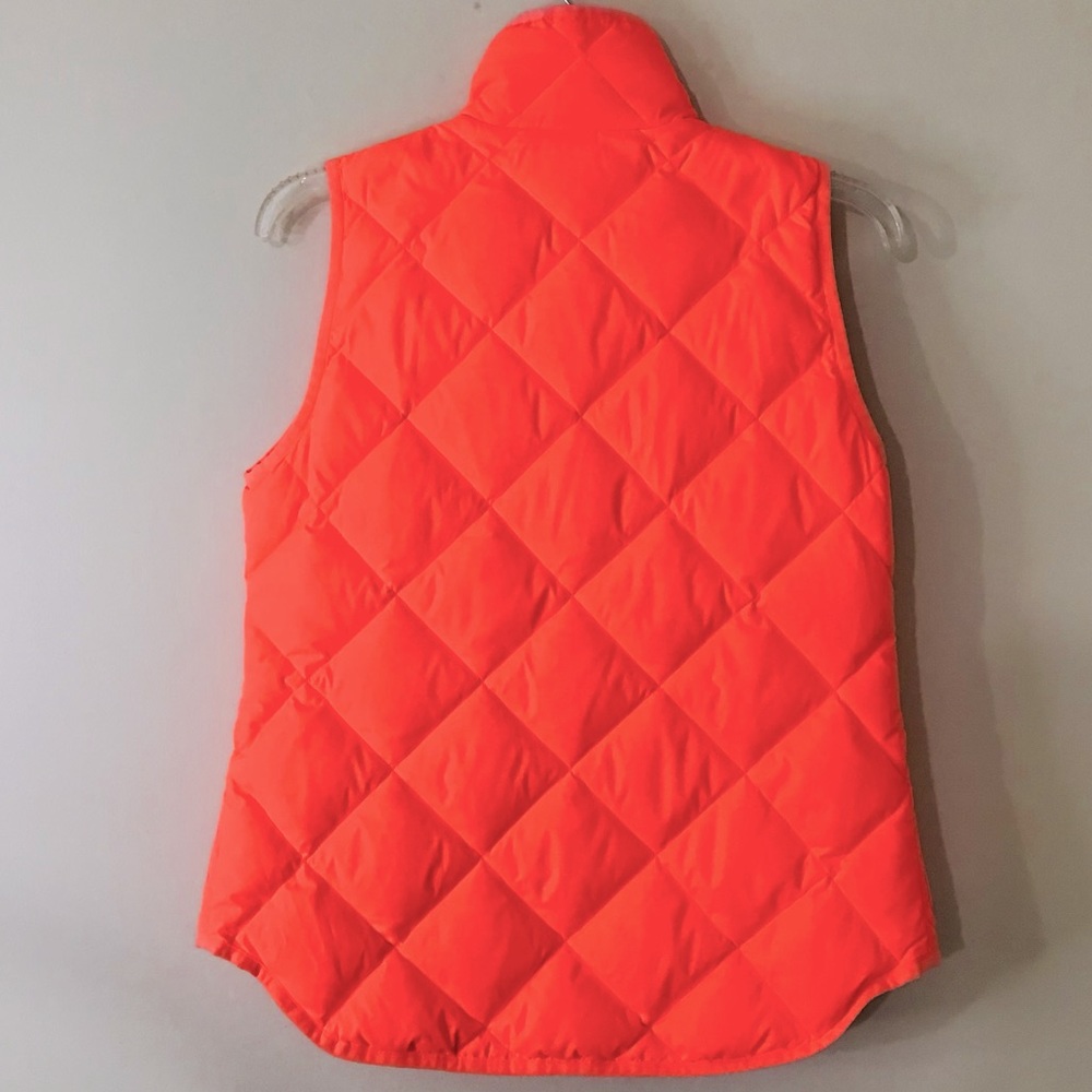 J. Crew Highlighter Orange Vest View 2